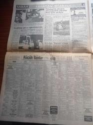 Sabah Gazetesi - 22 Temmuz 1988 -  Beşiktaşlı Sinan Engin Papatya Gibi Açılıyor - Prekazi - Tanju Çolak -   Başbakan Turgut Özal İmamlık Yaptı - Din Dersi Artık İlkokulda Birinci Sınıfta Başlayacak - İstanbul'un Ünlü Cerrahlarından Edip Kürklü Güpegündüz Vuruldu - Perihan Abla Dizisi - Soyguncular Dev Sol'cu - TRT'ye 3 Bin Tane Dizi Teklifi Yapıldı
