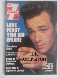 TV'DE 7 Gün Gong Haftalık Aktüalite Sinema Tiyatro Müzik ve Magazin Dergisi - 29 Mart 1992 - Halit Refiğ - Salih Ayten - Aylin Vatankoş - Ercüment Vural - Hülya Koçyiğit - Kemal Tahir - Halit Refiğ - Ali Poyrazoğlu - Gani Müjde - Canan Kumbasar - Mehmet Ali Erbil - Necati Bilgiç - Zuhal Olcay - Hülya Koçyiğit - Gülriz Sururi - Aydan Şener - Gülriz Sururi - Hülya Koçyiğit - Uğur Dündar - Cem Özer - Yonca Evcimik - Kim Basinger - John Travolta - Arnold Schwarzenegger - John Travolta - Aaron Spelling - Jason Priestly - Warren Beatty - Liza Minelli - Vince Clarke - Andy Bell - Diane Ladd - Mercedes Ruehl - Juliette Lewis - Jessica Tandy - Kate Nelligan - Tommy Lee Jones - Jack Palance - Ben Kingsley - Safter Yılmaz - Müfit Candaner - Ünal Küpeli - Eric Breaden - Kelly Lang - John Wayne - Robert Mitchum - Lisa Tuna fotoğraf ve haberi - Tam Takım Dergi