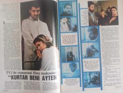 TV'DE 7 Gün Gong Haftalık Aktüalite Sinema Tiyatro Müzik ve Magazin Dergisi - 29 Mart 1992 - Halit Refiğ - Salih Ayten - Aylin Vatankoş - Ercüment Vural - Hülya Koçyiğit - Kemal Tahir - Halit Refiğ - Ali Poyrazoğlu - Gani Müjde - Canan Kumbasar - Mehmet Ali Erbil - Necati Bilgiç - Zuhal Olcay - Hülya Koçyiğit - Gülriz Sururi - Aydan Şener - Gülriz Sururi - Hülya Koçyiğit - Uğur Dündar - Cem Özer - Yonca Evcimik - Kim Basinger - John Travolta - Arnold Schwarzenegger - John Travolta - Aaron Spelling - Jason Priestly - Warren Beatty - Liza Minelli - Vince Clarke - Andy Bell - Diane Ladd - Mercedes Ruehl - Juliette Lewis - Jessica Tandy - Kate Nelligan - Tommy Lee Jones - Jack Palance - Ben Kingsley - Safter Yılmaz - Müfit Candaner - Ünal Küpeli - Eric Breaden - Kelly Lang - John Wayne - Robert Mitchum - Lisa Tuna fotoğraf ve haberi - Tam Takım Dergi