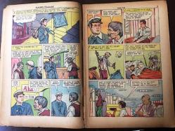 Moby Dick - Herman Melville (Beyaz Balina, İngilizce Çizgi Roman) - Classics Illustrated - No: 5 - 1940'lar Renkli, 48 Sayfa - Frenç-Amerikan Kitap Evi, Beyoğlu - (Büyük boy, 18 X 26 cm)