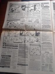 Sabah Gazetesi - 8 Mayıs 1991 - Müslüm Gürses - Bülent Ersoy - Ferdi Özbeğen - Nükhet Duru - Seren Serengil - Erol Evgin - Federasyon Kupası Finali Galatasaray Ankaragücü - Mustafa Denizli - Uğur Tütüneker - İlk Pontiac Zonguldak'ın - Turgut Özal İsmet İnönü'nüj Yerinde Olsam 12 Ada'yı Alırdım - THY'de Grev Sona Eriyor - Gülsen Mengi'yi Kaybettik - Sakıp Sabancı