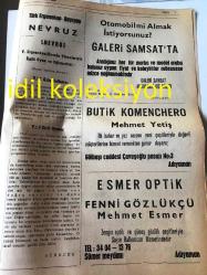 ADIYAMANIN SESİ GAZETESİ  YEREL TAŞRA BASINI ---17 Mayıs 1986 Yıl :1 Sayı :163--Şehit Polis Urla da Toprağa Verildi--Berlin de ki terörün ucu gurbetçimize dokunuyor Türk Avı ---Almanlardan sonra Hollandalılar da Türk  düşmanlığını  başladı --Menekşem :Abdurrahman Deynek --Bu da yeni moda oldu şimdi de esrarlı sigara satışı  başladı --