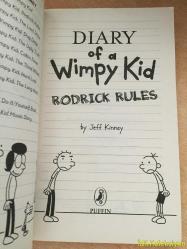 DİARY OF A WİMPY KİD - RODRİCK RULES - JEFF KİNNEY - Puffin Books - İNGİLİZCE KİTAP (RODRİCK KURALLARI)