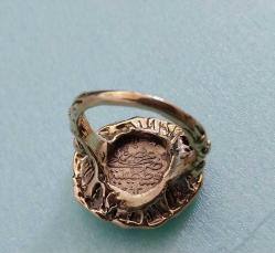 GÜMÜŞ YÜZÜK, KİŞİYE ÖZEL TASARIM YÜZÜK, 1293/1877 ABDÜLHAMİT GÜMÜŞ  PARA GERÇEK OSMANLI DÖNEM KASA YENİ TASARIMDIR..TEK ÜRETİLMİŞTİR..