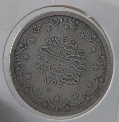 OSMANLI GÜMÜŞ 20 KURUŞ SULTAN II. ABDÜLMECİT 1255-9 ORİJİNAL ÇOK ÇOK TEMİZ 2LL2Y ÇOK NADİRDİR