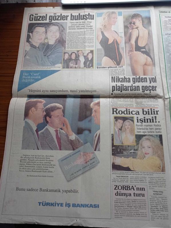 Sabah Gazetesi 3 Haziran 1990 Adnan Menderes Anıtmezarı  