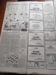 Hürriyet Gazetesi - 17 Ağustos 1979 - Kızıl Yeşil Savaşı - Seçim Öncesi Bülent Ecevit'in Sıkıntısı Artıyor - Akrep Nalan Lakaplı Nalan Gürateş Dün De Bildiri Dağıttı - Stokçuluk Hükümetle Özel Sektörün Arasını Açtı - Bedreddin Şınnak Adana'da Ele Geçirildi - Faruk Sükan'ın Partisi Seçime Katılamıyor - Siverek Tepeden Tırnağa Arandı
