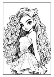 Anime Barbi Boyama Kitabı (60 Süper Boyama)