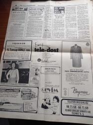 Hürriyet Gazetesi - 3 Kasım 1975 - Fenerbahçe Adana Demirspor  Müdafaasını Dağıttı - Cemal Kamacı İki Yıl Daha Ring'deyim -  Adalet Partisi Meclis Başkanlığını CHP'ye Bırakmıyor - Erzincanda Yine Sağ Sol Olayları Çıktı -  Elinde Dinamit Lokumu Patlayan Öğrenci İfade Veremeden Öldü - Türk İş Genel Başkanı Halil Tunç - Etna Yanardağı Yeniden Faaliyete Geçti - Talat Turan Ve Arkadaşlarının Duruşması Bugün Yapılıyor
