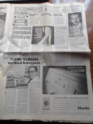 Hürriyet Gazetesi - 19 Nisan 1993 -  İyi ki Doğdun Eurodisney - Rahmi Koç Ayinde - Turgut Özal Anlatıyor - Turgut Özal ölümünden Sonra Yayınlamak Üzere Yapılan Röportaj - Süleyman Demirel Turgut Özal'ı Çok Kilo Almışsın Diye Uyardım - Ahmet Özal Babam Sağlığını Hiçe Sayıp Çalışıyordu - ANAP Süleyman Demirel'e Sıcak Bakıyor - Turgut Özal'ın Mezar Yerini Oğlu Belirledi - Turgut Özal Adnan Menderes'in Yanına Gömülüyor - Turgut Özal'ı Öldürmek İsteyen Suikastçı Kartal Demirağ Ağladı