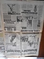 Hürriyet Gazetesi - 4 Temmuz 1988 - Binicilikte Ali Ersin Şampiyon - Fenerbahçe'den Toni Schumacher'e  Lüküs Hayat - Boğaz'a 2.  Gurur Fatih Sultan Mehmet Köprüsü Şov'la Açıldı - İkinci Kez İki Kıta Birbirine Bağlandı - Başbakan Turgut Özal Köprüden Geçerken Kurban Kesildi - Savcı Nusret Demiral Turgut Özal Suikastında Kartal Demirağ Yalnız Değil - Cumhurbaşkanı Kenan Evren Köprüyü Havadan Gördü - Rauf Denktaş Kıbrıs'ı Konuşmak İçin Geliyor