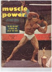 MUSCLE POWER AUGUST 1957