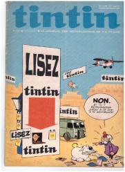 TINTIN ORIGINAL NO. 1246 24.YIL FRANSIZCA  1972