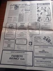 Hürriyet Gazetesi - 9 Nisan 1981 - Güreşçi Salih Bora 1 Günde 2 Galibiyet Kazandı - Galatasaray Teknik Direktörü Birch - Bayern Münih - Cahide Sonku'nun Hayatı Yazı Dizisi - Bülent Ersoy Kadınlık Testinden Tam Not Aldı - THKO'yu Diriltmeye Çalışan 8'i Kız 30 Militan Yakalandı - Galatasaraylı Milli Kürekçi Tayfun Özkök Mahmut Amca Dedikleri Mahmut Dikler'i Öldüren Hücre İle Yakalandı - Ankara Sıkıyönetim Komutanı Süleyman Demirel Ve Bülent Ecevit İle Ayrı Ayrı Görüştü