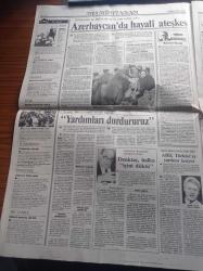 Halka Ve Olaylara Tercüman Gazetesi - 10 Nisan 1993 - Onuru Hayatına Mal Oldu Kemal Ilıcak'ı Kaybettik - Kemal Ilıcak İnandığı Sevdiği Allah'a Ruhunu Teslim Etti - Mehmet Ali Ilıcak - Bakanlar Kurulunda Kemal Ilıcak Konuşuldu - Bülent Ecevit - Nazlı Ilıcak - Tarihi Olaylar Ve Belgelerle Kürtler Yazı Dizisi - Yunus Emre Yazı Dizisi - Şah İsmail'in Büyük Emeli