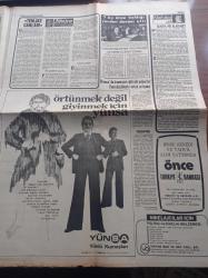 Halka Ve Olaylara Tercüman Gazetesi - 3 Aralık 1975 -  Ahmet Kabaklı - Rauf Tamer - Tarık Buğra -  Necip Fazıl Kısakürek - 1978 Dünya Kupası Ve Türkiye - Irkdaşlarımız Süleyman Demirel'i Sofyada Türk Bayrakları İle Karşıladı -MEYAK da OYAK Gibi Yatırımlara Başlamalıdır - Magosa Serbest Ticaret Bölgesi Haline Geliyor - 30 İsrail Uçağı Lübnan'ı Bombaladı