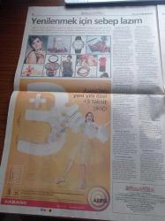 Radikal Yılbaşı Alışverişi Gazetesi - 25 Aralık 2008 - Kadehler Yeni Yıl Şerefine Kalkıyor - Sana Bugün Kırmızı Çok Yakışıyor - Yenilenmek İçin Sebep Lazım - Pierre Cardin - Mon Reve - Gece Nasıl Kutlanacak - Kız Kulesi - The Marnata- Belgo - Gardıropda Takvim Değişsin - Scooter - Tommy Hilfiger - Twigy