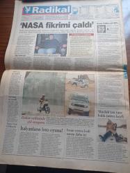 Radikal Gazetesi - 15 Ocak 1999 - Murat Belge - İsmail Hakkı - Michael Jordan'ın Basketbola Veda Ediyor - Masumiyet Filminin Zaferi - Zeki Demirkubuz - TÜSİAD'ın Yeni Patronu Erkut Yücaoğlu - Türk Bill Gates'i Kenan Şahin - Hüsamettin Cindoruk Emin Yalım Erez Mızrak Gibi - Fazilet Partisi Birinci Peki Ya İkinci kim - Fırtına Vadisinde Bilirkişi Makyajı - Bayındır Holding
