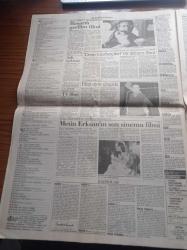 Cumhuriyet Gazetesi - 1 Kasım 1991 -  Süleyman Demirel Sadrazam Değilim - İsmail Beşikçi Tahliye Oldu -  Cumhurbaşkanı Turgut - İsrail Taviz Vermiyor - Uğur Mumcu - İlhan Selçuk - Melih Cevdet Anday - Ali Sirmen -Dünya Tekvando Şampiyonasında Arzu Tan Şampiyon Oldu - Galatasaray Rumen Santrafor Katinka'nın Peşinde - Portre Mustafa Denizli - Abdi İpekçi Spor Salonu'nun Tabelası Hala Konulmadı - Avrupa Kupası Maçları Star1'de