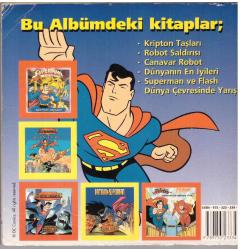SUPERMAN SÜPER ALBUM 5 MACERA BİR ARADA KOLEKSİYON PARÇASI