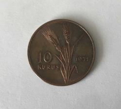 1971 YILI 10 KURUŞ FAO SABAN KILIÇTAN ÜSTÜNDÜR