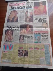 Meydan Gazetesi - 26 Aralık 1990 - Fenerbahçe Vokri İle Sezon Sonuna Kadar - Hami Mandıralı - Feyyaz Uçar - Metin Tekin - Gorbaçov Diktatör Oldu - Yıldırım Akbulut - Nazan Öncel Aşkın Adı Ne Zaman Zina Oldu - Delikanlı Bakan Güneş Taner - Saddam'dan Bush'a Kim Kimin Kıçına Tekme Atacak Göreceğiz - Turgut Özal - El Fetih Lideri Ebu Davut'a muhteşem Cenaze Töreni