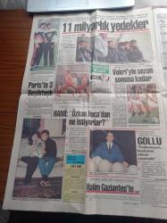 Meydan Gazetesi - 26 Aralık 1990 - Fenerbahçe Vokri İle Sezon Sonuna Kadar - Hami Mandıralı - Feyyaz Uçar - Metin Tekin - Gorbaçov Diktatör Oldu - Yıldırım Akbulut - Nazan Öncel Aşkın Adı Ne Zaman Zina Oldu - Delikanlı Bakan Güneş Taner - Saddam'dan Bush'a Kim Kimin Kıçına Tekme Atacak Göreceğiz - Turgut Özal - El Fetih Lideri Ebu Davut'a muhteşem Cenaze Töreni