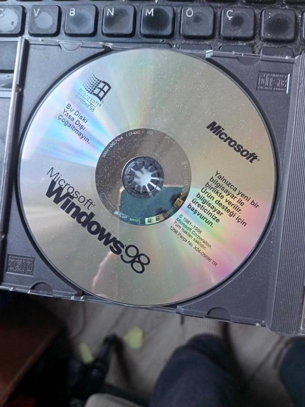 Windows 98 CD - Antika ve Koleksiyon - kitantik | #8112405000618