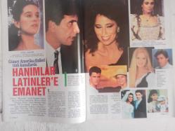 TV'DE 7 Gün Gong Haftalık Aktüalite Sinema Tiyatro Müzik ve Magazin Dergisi - 23 Mayıs 1992 - Yeşim Ergin - Umberto Eco - Giovanni Scognamillo - Kayahan - Levent İnanır - Cahide Sonku - Banu - Tolga Savacı - Raquel Welch - Lucella Santos - Jorge Martinez - Grecia Colmenares - Andreas Garcia - Eduardo Capatillo - Kadir İnanır - Aşkın Nur Yengi - Ahmet Uğurlu - Yasemin Koşal - Adnan Şen - Aşkın Enis - Kaan Yakuphanoğulları - Peter Strauss - Johnny Carson - Maria Rosa Gallo - Robert Redford - Cem Özer - Çeçilya - Summer Bay - Richard Marx Posteri - Tori Spelling Posteri - Arzu Akmansoy - George Michael - Jordan Knight - Zülal Karabayır - Jason Donovan - İzzet Öz - Özkan Uğur - Belinda Carlisle - Müge Oruçkaptan - Zeki Müren - Joely Richardson - Madonna - Meltem Hakarar fotoğraf ve haberi - Tam Takım Dergi