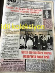 İZMİT TİCARET  VE SANAYİ ODASI GAZETESİ YEREL TAŞRA BASINI --- 4 OCAK 1989 --GOSB 'nin temelini  Başbakan Özal Attı --Cumhurbaşkanlığı Konseyi Üyesi :Nejat Tümer Karamürsel de ki Nazmi Oğuz  İlkokulunu hizmete açarken --Hayırseverlerden Eğitime Katkı ---Cemil Akbulut 'u kaybettik ---Tüsside 'nin  bu yılın ilk  altı ayındaki seminer programı açıklandı --İşerl ,Eriş ve Ferah Odamıza Veda Ettiler --Oda Meslek Komiteleri 11. Meslek Grubu :Yılmaz Kanbak ,Turan Tığ ,Mehmet Seymenbaşı , Vedat Güven --Nezih  İşleri  :Odamız Yönetim Kurulu Başkanlığı ---İlaç ve ilaç  ham maddelerinin  patent kanunu kapsamı dışında tutulması  istendi ---