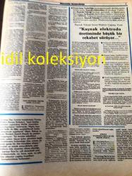 İSTANBUL ECZACIBAŞI HABERLERİ YEREL TAŞRA BASINI ---Kasım 1985 Ocak 1986 Sayı :43-45--Eczacıbaşı Topluluğu 1986'ya  iki atılımla giriyor ---Bülent Eczacıbaşı  :Eczacıbaşı Holding Genel Müdürü Oldu --Sezgin Bayraktar Eczacıbaşı Yapı Grubu Koordinatörü , Oktay Tulpar İpek  Kağıt Genel Müdürü Atandı ,Faruk Eczacıbaşı Padeko Genel Müdürü Oldu --Atatürk ,modern Türk Endüstrisini nasıl yarattı ?-Eczacıbaşı ilaç 'ta 10. yılını dolduranlara altın madalyalarını Dr. Eczacıbaşı taktı --Eczacıbaşı 1985 Tıp Ödülünü Prof.Dr Engin Gözükara  aldı