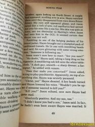 MORTAL FEAR - Robin Cook - Pan Books - İngilizce Kitap , Roman (ÖLÜMCÜL KORKU)