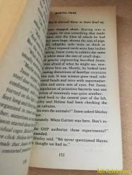 MORTAL FEAR - Robin Cook - Pan Books - İngilizce Kitap , Roman (ÖLÜMCÜL KORKU)