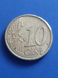 2002 İtalya Venüs'ün Doguşu 10 Euro cent