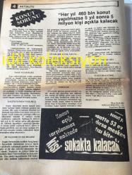 İSTANBUL IŞIKLAR GAZETESİ YEREL TAŞRA BASINI --Ekim 1983 --12 Avrupa ülkesinden 28 kağıt torba üreticisi bir araya geldi --Eurosac icra  kurulu  İstanbul da toplandı --Sezai Türkeş -Fevzi Akkaya Holding A.Ş Yeni Binasına Taşındı ---TSE  Markalı Ürünlerimizi Sergiledik --Her yıl 460 bin konut  yapılmazsa 5 yıl sonra 5 milyon kişi açıkta kalacak  :Okay Bediroğlu --Turgut Işık Kağıt İşverenleri  Sendikası Yönetim Kurulu Üyeliğine Seçildi --