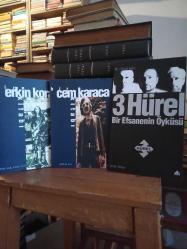 Bir Cem Karaca Kitabı - Bir Erkin Koray Kitabı - 3 Hürel... Bir Efsanenin Öyküsü (3 Kitap Birlikte)