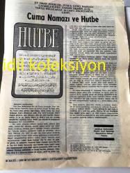 ANKARA DİYANET GAZETESİ YEREL TAŞRA BASINI ----15  Mart 1979 Sayı :209 Yıl :9--İslam Ülkeleri Müşterek Takvim  Komisyonu 19 Mart 'ta İstanbul 'da Toplanacak --İl Müftülükleri Bölgelerinde Aylık İrşad Programı  Hazırlayacaklar --İnanmayanların İnancı ve Allah 'ın   varlığı  :Emin Arık --Sabrın verdiği  güç :Tahir Çalışkan --İstiklal  Marşı da ki Görüşler  : Mehmet Okutan --Cuma Namazı ve Hutbe :Mehmet Kervancı :Diyanet İşleri  Başkanlığı Olgunlaşma Dairesi Başkanı --Selahattin Hoca 'nın Şahadeti : Abdülkadir Sezgin --