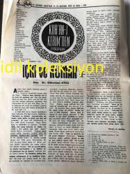 ANKARA DİYANET GAZETESİ YEREL TAŞRA BASINI ----15 Haziran 1975 Yıl :7 Sayı :119---Tosya Müftülük Sitesi Hizmete Açıldı --Keşan da Diyanet Vakfı Kuruldu --Hafızlar Bir Derece İlerlemesi Alacaklar --İçki ve Kumar :Doç .Dr . Süleyman Ateş --İspanya 'da yapılan ilk İslam -Hristiyan Kongresi ---Eğitim üzerine temel çizgiler :Recep Ünal --Küçük Değirmenci :Yaşar Fersahoğlu ---Çevre Sağlığı ve Koruyucu Hekimlik :Osman Şahin --Çocuklar  İçin :Engin Köseoğlu ---