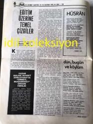 ANKARA DİYANET GAZETESİ YEREL TAŞRA BASINI ----15 Haziran 1975 Yıl :7 Sayı :119---Tosya Müftülük Sitesi Hizmete Açıldı --Keşan da Diyanet Vakfı Kuruldu --Hafızlar Bir Derece İlerlemesi Alacaklar --İçki ve Kumar :Doç .Dr . Süleyman Ateş --İspanya 'da yapılan ilk İslam -Hristiyan Kongresi ---Eğitim üzerine temel çizgiler :Recep Ünal --Küçük Değirmenci :Yaşar Fersahoğlu ---Çevre Sağlığı ve Koruyucu Hekimlik :Osman Şahin --Çocuklar  İçin :Engin Köseoğlu ---