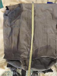 Askeri Çanta, Asker Sırt Çantası, Askeri Posta Çantası,  koleksiyonluk haki renkte orijinal askeri çanta..