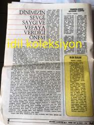 ANKARA DİYANET GAZETESİ YEREL TAŞRA BASINI --- 1 Ekim 1977 Sayı :174--Hacca Gidenler İçin Genel Talimatlar Belli Oldu --Doç .Dr .Süleyman Ateş Yunanistan Gezisinden Döndü --Yurt Dışına 140 Din Görevlisi Gönderildi --Kuranı 'ın Allah 'ın Varlığını  İspat Metodu :Mustafa Türkgülü --Hadislerin Işında çalışmanın yeri ve  önemi ---Namaz :Mehmet Efe --Dinimiz sevgi ve saygı   vefaya verdiği önem :doç .dr. Cihad Tunç --Hz ALİ :Mehmet Yıldız --