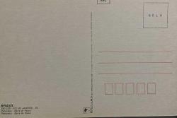 ŞEHİR KARTPOSTALI-BREZİLYA/RIO DE JANEIRO ŞEHRİN KUMSALIN VE DENİZİN YUKARIDAN GÜNDÜZ GÖRÜNTÜSÜ,ARKASINA YAZILMAMIŞ,RENKLİ, 11 X 15 CM EBADINDA - 1950'LER, 1960'LAR, 1970'LER, 1980'LER