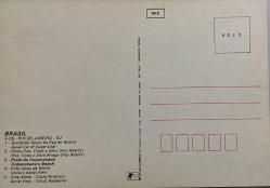 ŞEHİR KARTPOSTALI-BREZİLYA/RIO DE JANEIRO DENİZ KUMSAL İSA HEYKELİ KÖPRÜ VE ŞEHRİN GÜNDÜZ GÖRÜNTÜSÜ,ARKASINA YAZILMAMIŞ,RENKLİ, 11 X 15 CM EBADINDA - 1950'LER, 1960'LAR, 1970'LER, 1980'LER