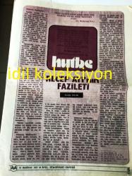 ANKARA DİYANET GAZETESİ YEREL TAŞRA BASINI --- 15 Haziran 1977 Sayı :167--İslam haber ajansı kurulacak --11. Uluslararası Siret Konferansı İstanbul da  Yapılıyor --İslam da kolaylık ve hoşgörü  :Mustafa Türgülü --İlim Öğrenmede ilk Prensip  :Fevzi Aksoy--İslam da güzel sanatlar :Mehmet Aydın --Recep Ayı 'nın Fazileti :Mustafa Arslan --Allah Yolunda Cihad :Elvan Aktürk ---