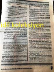 ANKARA DİYANET GAZETESİ YEREL TAŞRA BASINI --- 1 Haziran 1979 Sayı :214--Değişik  dini terimleri farklı  yorumlayarak mezhep kışkırtcılığı ve bölücülük  yapanların hevesleri kursaklarında kalacaktır --633 sayılı kanunun  bazı maddelerini   değiştiren kanun yürürlüğe girdi ---Kuran da İnsan :Dr Hayrani Altıntaş --Batının İslam Dünyasında Baskı --10. İslam Konferansı Fas 'ta Toplandı ---Sarımsak kansere iyi geliyor----