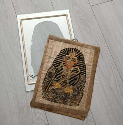 ❗Çok Nadir. Papirüs Tablo.