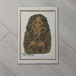 ❗Çok Nadir. Papirüs Tablo.