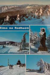 ŞEHİR KARTPOSTALI-POLONYA/BESKİD DAĞLARI KARLAR ALTINDA ORMAN HEYKEL VE KAYAK MERKEZİ GÜNDÜZ GÖRÜNTÜSÜ,ARKASINA YAZILMIŞ,RENKLİ, 11 X 15 CM EBADINDA - 1950'LER, 1960'LAR, 1970'LER, 1980'LER