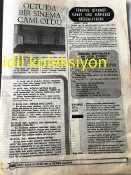 ANKARA DİYANET GAZETESİ YEREL TAŞRA BASINI -----15 Eylül 1977 Sayı :173--Medeniyetin Beşiği İslam dır --Din Görevlileri Kültür Vakfı Kuruldu --İslam 'ın Genel Prensipleri ve Oruç :Mustafa Türkgülü ---Hadiselerin Işığında  Kadir Gecesi :İsmail Karakaya --Kuran da Lahn 'ın Hükmü --Vazifelerimiz Namusumuzdur :Ali Osman Yüksel ---