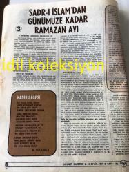 ANKARA DİYANET GAZETESİ YEREL TAŞRA BASINI -----15 Eylül 1977 Sayı :173--Medeniyetin Beşiği İslam dır --Din Görevlileri Kültür Vakfı Kuruldu --İslam 'ın Genel Prensipleri ve Oruç :Mustafa Türkgülü ---Hadiselerin Işığında  Kadir Gecesi :İsmail Karakaya --Kuran da Lahn 'ın Hükmü --Vazifelerimiz Namusumuzdur :Ali Osman Yüksel ---